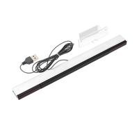 eMagTech Bande de capteur de mouvement infrarouge filaire USB de rechange avec support de câble de 2 m compatible avec consoles Nintendo Wii et Wii U