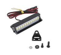 eMagTech Barre Lumineuse LED RC pour Toit Compatible avec T-raxxas TRX-4 SCX10 KM2 CC01 RC4WD D90 90046 90047 RC Crawlers 5 V-7,4 V