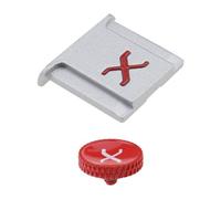 eMagTech Caméra Capuchon de Protection pour Griffe d'appareil Photo et Bouton d'obturation Compatible avec Fujifilm XPro3 XPro2 XT4 XT3 XT2 XT1 X-T30 X-T20 X-T10 XE3 XE2S X100V X100F X100T X100, Noir