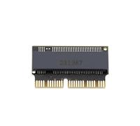 eMagTech Carte Adaptateur SSD NGFF M.2 NVME Compatible avec MacBook Air A1465 A1466 (année 2013-2016) Compatible avec Mac Pro (année Fin 2013-2015) 22.3x13.2mm