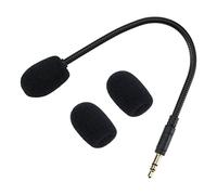 eMagTech Casque Microphone Remplacement Compatible avec Turtle Beach avec Manches Éponge Écouteurs Microphone Casque de Jeu Microphone Micro Accessoires, Noir