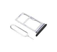 eMagTech Double carte SIM de remplacement avec broche d'éjection ouverte en métal compatible avec Samsung Galaxy S9/S9 Plus SM-G960F SM-G960F SM-G960F SM-G960U SM-G960W Noir
