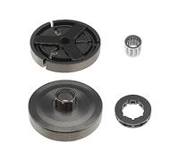 eMagTech Ensemble de 4 roulements à aiguilles de tambour d'embrayage de 815 cm à 7 dents compatible avec les tambours d'embrayage de tronçonneuse 4500/5200/5800/45CC/52CC/58CC