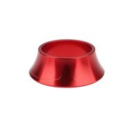 eMagTech Entretoise de Jeu de Direction Conique 1-1/8 Pouce 28,6 x 15 x 46 mm pour Pivot 28,6 mm VTT Rouge