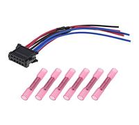 eMagTech Faisceau de Câblage de Résistance de Moteur de Soufflante avec Connecteur 50mm²-1.50mm² 8200729298 Compatible avec Renault Megane Clio Scenic Twingo