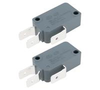 eMagTech Interrupteur de Porte de Four ¨¤ Micro-ondes V15T16-CZ200 2 Pi¨¨ces Compatible avec Honeywell WPW10330566 W10330566 W10217468 16 A 250 V 1/2 CV