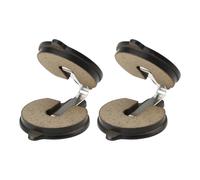 eMagTech Jeu de 2 Paires de Plaquettes de Frein Semi-métalliques 22x21 Mm Compatible avec Egret EY! 6