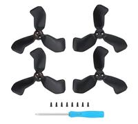 eMagTech Kit de 2 Paires D'hélices Noires pour Drone Compatible avec DJI Neo 2