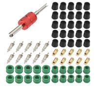 eMagTech Kit de réparation de climatisation 71 pièces pour voiture - Outil de réparation de joint de tuyau avec accessoire d'installation et démontage - Convient pour les problèmes de climatisation