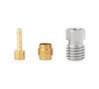 eMagTech Kit Raccord de Durite de Frein Vélo Olive Insert Vis 1 Set/2 Sets Compatible avec Magura HS11 HS22 HS33 MT Series