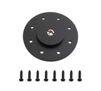 eMagTech Lot de 1/4 à 3/8 plaque d'adaptation pour trépied compatible avec Canon Compatible avec Nikon Plaque d'adaptation de trépied 1/4-20 à 3/8-16 avec 8 vis pour appareils photo