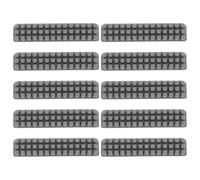 eMagTech Lot de 10 buses d'imprimante 3D 3,7 x 0,8 cm compatibles avec Bambu Lab A1 3D brosses de nettoyage mini nylon 3,7 x 0,8 cm