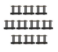 eMagTech Lot de 10 maillons de chaîne T8F en Acier pour Mini ATV Quad Dirt Scooter Pocket Bikes 43 CC 47 CC 49 CC