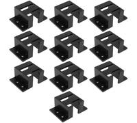 eMagTech Lot de 10 supports de fixation pour moteur 130 et 180 - Noir