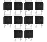 eMagTech Lot de 10 transistors NCE4060K MOSFET TO-252 N-Kanal à 3 broches 40 V 60 A 65 W pour la gestion de l'alimentation du moteur