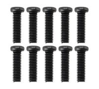 eMagTech Lot de 10 vis de rechange M4 x 14 mm en acier au carbone - Compatible avec Samsung BN96-38693A - Pour la fixation du socle sur le téléviseur