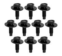eMagTech Lot de 10 vis hexagonales pour dessous de plateau de voiture - M6 x 16 mm - 1484170-00-A 148417000A EV0543 - Compatible avec Tesla Model 3 - Compatible avec Tesla Model Y