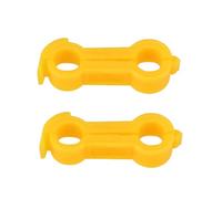 eMagTech Lot de 2 anneaux de traitement pour pattes d'oiseaux de 4 mm pour canaris petits perruches, grands pinsons britanniques, petits cailles, orange