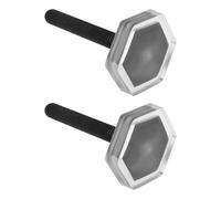 eMagTech Lot de 2 boulons de lame en métal pour tondeuse à gazon Flymo Compact 300 330 350 380 400