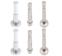 eMagTech Lot de 2 Bras de Flèche pour Boule de 17 Mm 1/4 Pouce 3/8 Vis Connecteur de Montage Adaptateur pour Microphones Supports de Téléphone Portable