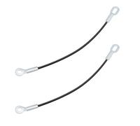 eMagTech Lot de 2 câbles de rechange pour hayon 6730A089 compatibles avec Mitsubishi L200 Triton MK5 Pre-FL 2016-2018 Fil d'acier de rechange robuste pour hayon