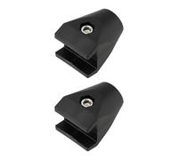 eMagTech Lot de 2 colliers de serrage pour rail de guidage de convoyeur pour systèmes de tige de 1/2 et 5/8" compatibles avec Valu Guide VG-020-01 VG02001