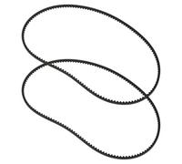 eMagTech Lot de 2 courroies de tour 5M710 Longueur 710 mm pour tour de fret, section 5 m