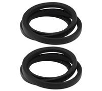 eMagTech Lot de 2 courroies trapézoïdales pour tondeuse à gazon 110-9429 20-7159 9,5 x 813 mm Compatible avec les tondeuses multicycler Toro 53,3 cm