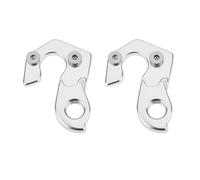 eMagTech Lot de 2 crochets de dérailleur arrière de vélo avec vis GH-063 en alliage d'aluminium compatibles avec Rockrider Bicycle