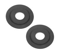 eMagTech Lot de 2 joints de valve de chasse d'eau de toilette en caoutchouc 24 mm ID 72 mm OD compatibles avec Siamp Skipper 45 Storm 33A Accessoires de toilette