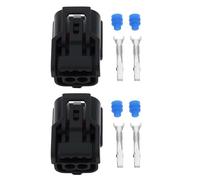 eMagTech Lot de 2 Kits de Connecteurs d'électrovanne à 2 Broches Compatible avec Honda Série K K20A K20A2 Et K20Z1 Moteurs