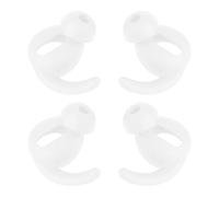 eMagTech Lot de 2 paires de crochets antidérapants blancs compatibles avec les écouteurs JBL Wave Flex 2 Flex 3