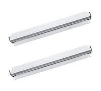 eMagTech Lot de 2 pinces de commande murales en alliage d'aluminium pour restaurant, bureau, cuisine