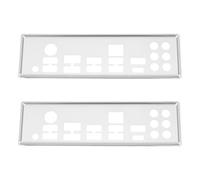 eMagTech Lot de 2 Plaques de Protection pour Fond de Panier d'E/S Compatible avec Le MSI B550-A Pro