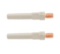 eMagTech Lot de 2 pointes de contact de soudage 45 x 1,0 mm compatibles avec équipement de soudage MIG 15AK