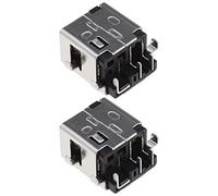 eMagTech Lot de 2 prises jack d'alimentation CC pour ordinateur portable Samsung NP550P7C NP300V5A