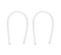 eMagTech Lot de 2 ressorts à cloueur en acier inoxydable 304 - Ressorts de compression de 35 cm - Pièces de ressort de retour compatibles avec DeWalt N233943 N386480