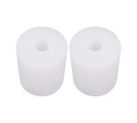 eMagTech Lot de 2 roulements à rouleaux en plastique sans roulement à billes - 40 x 50 mm - Ouverture de 10 mm - Applicable aux rouleaux de guidage pour la fabrication de meubles