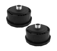 eMagTech Lot de 2 silencieux de compresseur d'air 3/4" 25 mm compatible avec les compresseurs à piston et filtre à air pour systèmes pneumatiques