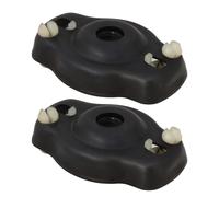 eMagTech Lot de 2 supports de cliquet pour tondeuse à gazon compatibles avec Stihl FS38 FS40 FS55 FS56RC FS70 4140 190 2010 Noir 50 x 23,5 x 7 mm