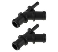 eMagTech Lot de 2 tuyaux de raccordement de liquide de refroidissement de voiture 1J0121087D compatibles avec VW T5 Mk4 Golf