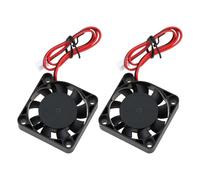 eMagTech Lot de 2 ventilateurs axiaux sans balais 5 VDC EB40100S2-999 pour décodeurs 40 x 40 x 10 mm