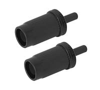 eMagTech Lot de 2 vis d'installation M8 pour chevalet de guitare métrique Noir 4 mm Interface compatible avec guitare électrique LP Compatible avec guitare électrique Epiphone Les Paul
