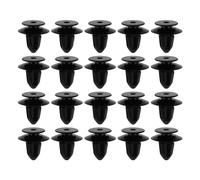 eMagTech Lot de 20 clips de fixation de panneau de garniture de porte 7H0843213 - Clip de fixation de garniture de porte - Boucle intérieure de porte compatible avec VW T5 T6, noir