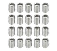 eMagTech Lot de 20 vis à six pans creux pour vélo HBSP017 M4 x 6 mm compatibles avec les composants Hope