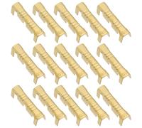 eMagTech Lot de 200 connecteurs électriques à sertir en laiton en forme de U pour lignes de 0,5 à 1,5 mm²