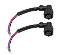 eMagTech Lot de 2pcs Faisceaux de Feux Arrière à 7 Broches 965570 828905-1 Remplacement Compatible avec Citroën Relay Compatible avec Fiat Ducato 20cm