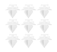 eMagTech Lot de 30 Clips de Moulage pour Arche de Roue Avant de Voiture 71775718 compatibles avec Renegade 2014-2020 en Plastique pour moulure latérale