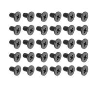 eMagTech Lot de 30 vis coulissantes pour console de jeu compatible avec Nintendo Switch Noir