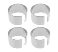 eMagTech Lot de 4 Cales de Bornes de Batterie de Voiture Pinces Entretoises pour Connecteurs Audio Et Vid¨¦o Embarqu¨¦s Argent